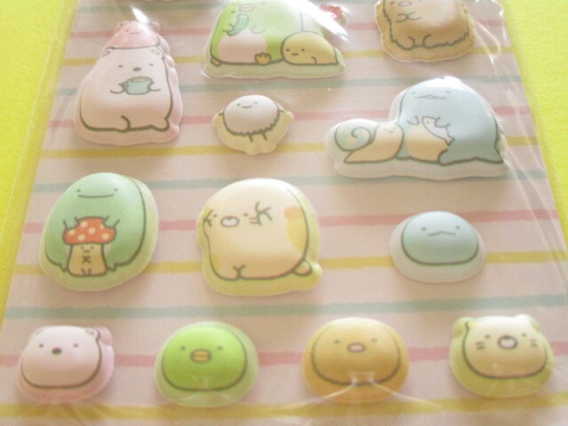 Photo2: Kawaii Cute もっと!Funi Funi Stickers Sheet San-x *Sumikkogurashi (SE74008)