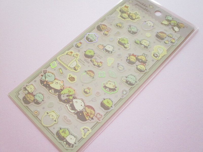 Photo1: Kawaii Cute Stickers Sheet Sumikkogurashi San-x *てんしとあくまなしっぽず  (SE74102) (1)