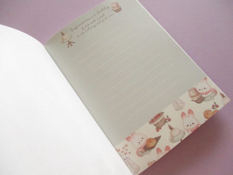 Photo2: Kawaii Cute Large Memo Pad Sugarcocomuu San-x *Sugarcocomuu's Holiday (MH33302)