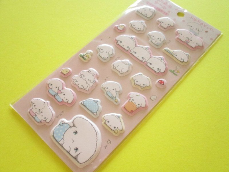 Photo1: Kawaii Cute Funi Funi Stickers Sheet San-x *ぶるぶるどっぐ (SE75201) (1)