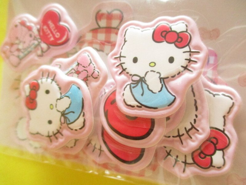 Photo1: Kawaii Cute Mixed Sticker Flakes Sack Hello Kitty Sanrio *Red (S8821240)
