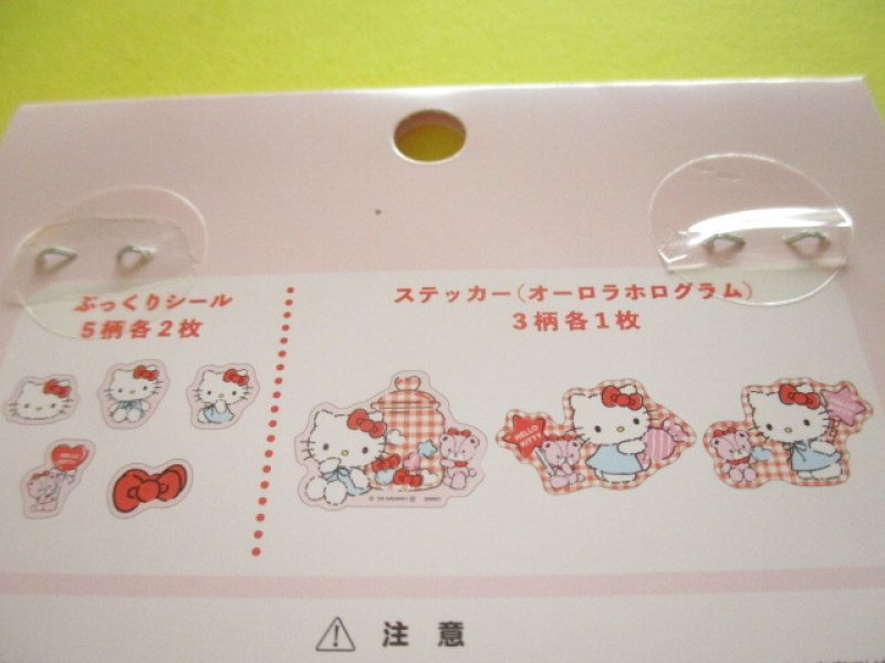 Photo2: Kawaii Cute Mixed Sticker Flakes Sack Hello Kitty Sanrio *Red (S8821240)
