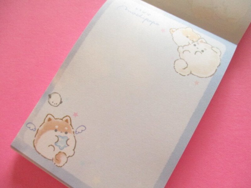 Photo1: Kawaii Cute Mini Memo Pad もちぽぽ Crux *いぬぽぽ (140305)