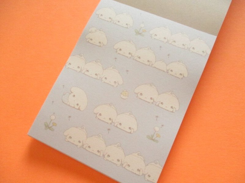 Photo2: Kawaii Cute Mini Memo Pad San-x Universe San-x *ぶるぶるどっぐ (MH33501-1)