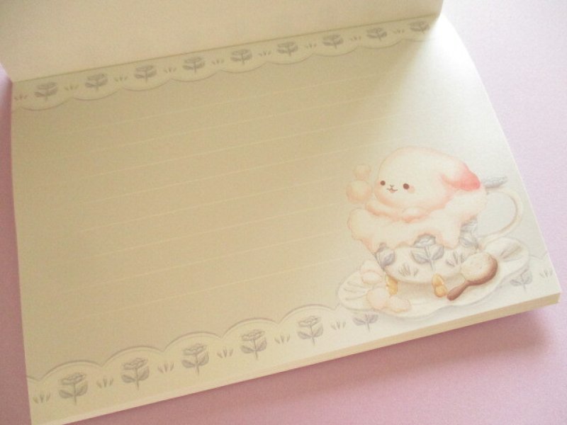 Photo2: Kawaii Cute Large Memo Pad Sugarcocomuu San-x *Sugarcocomuu's Holiday (MH33301)