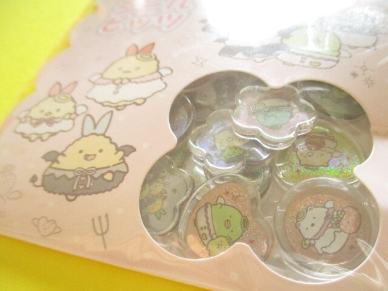 Photo1: Kawaii Cute Seal Bits Sticker Ohajiki Flakes Sack San-x *Sumikkogurashi (SE75303)
