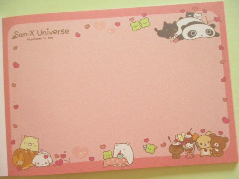 Photo3: Kawaii Cute Large Memo Pad San-x Universe San-x *Heart (MH33801)