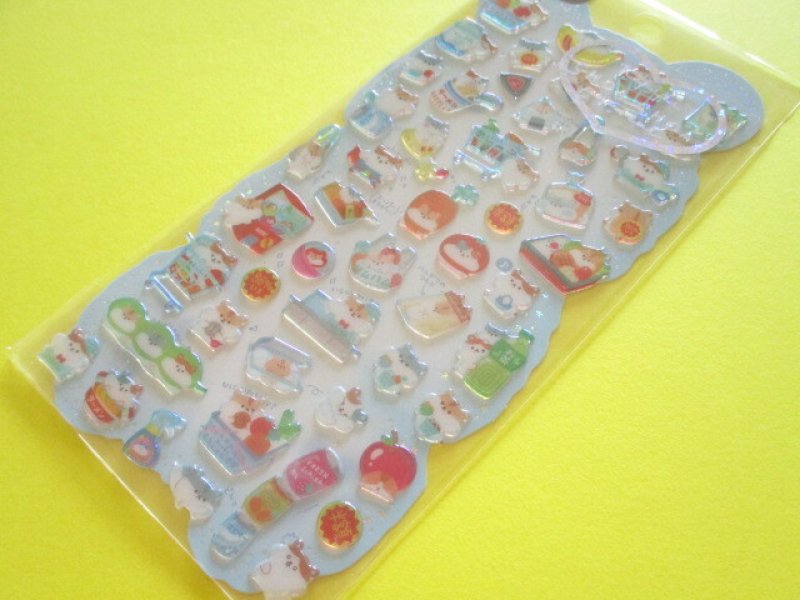Photo1: Kawaii Cute Hapipi Choa Choa Pop Stickers Sheet Q-LiA *はむはむ (11059） (1)
