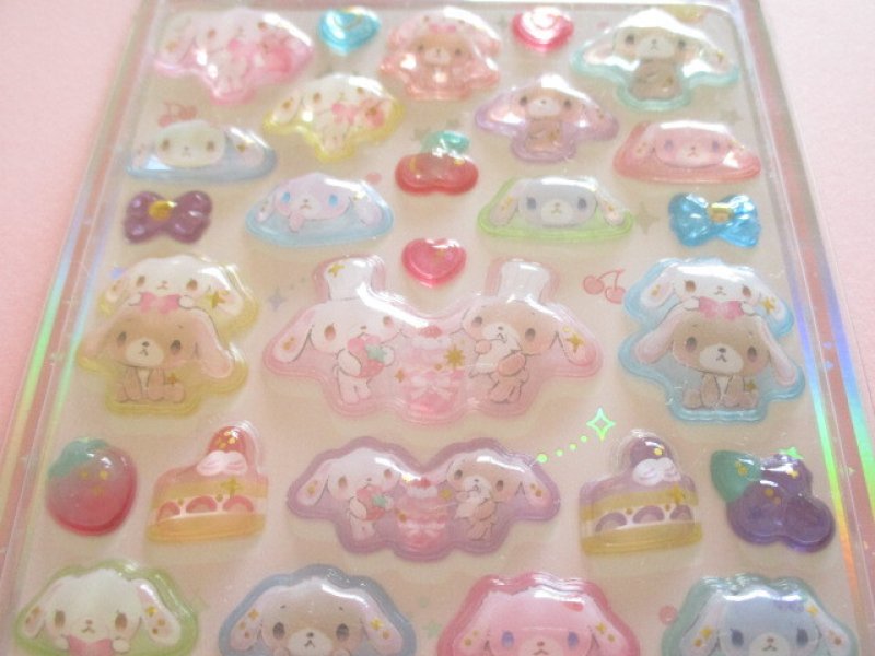 Photo1: Kawaii Cute うるちゅる Pop Stickers Sheet Crux *Sugarbunnies (141263)