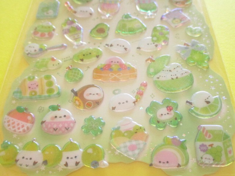 Photo2: Kawaii Cute Hapipi Choa Choa Pop Stickers Sheet Q-LiA *えなえな (11060)
