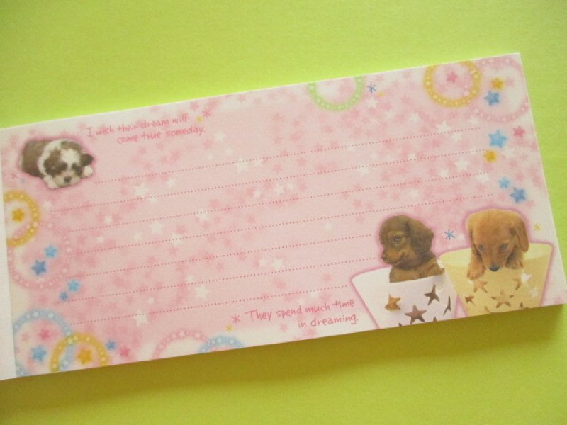 Photo2: Kawaii Cute Banknotes Memo Pad San-x *Wan Wan Wanco !! (MH33101)