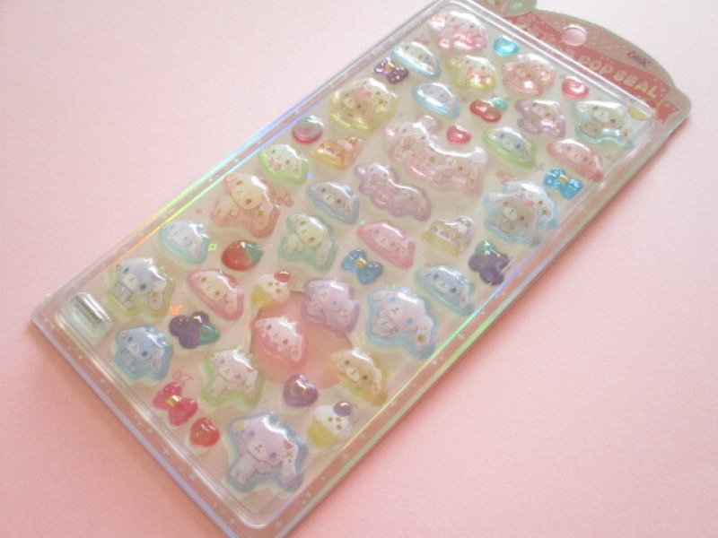 Photo1: Kawaii Cute うるちゅる Pop Stickers Sheet Crux *Sugarbunnies (141263) (1)