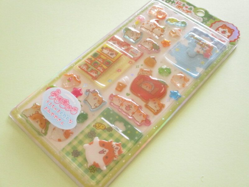 Photo1: Kawaii Cute Miniature Pop Stickers Sheet Crux *はむちゃんずわーるど (141410) (1)