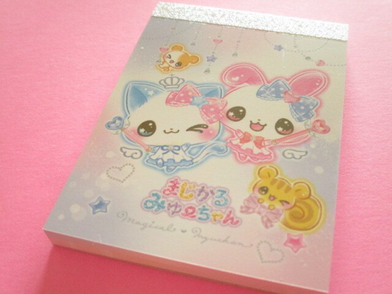 Photo1: Kawaii Cute Mini Memo Pad まじかるみゅーちゃん Crux *きらきらエンジェル (141643) (1)