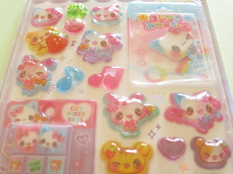 Photo1: Kawaii Cute Miniature Pop Stickers Sheet Crux *まじかるみゅーちゃん (141408)