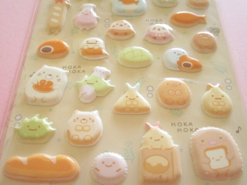 Photo2: Kawaii Cute やきたて Funi Funi Stickers Sheet San-x *Sumikkogurashi (SE76202)