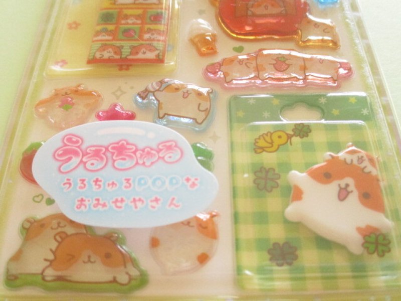 Photo2: Kawaii Cute Miniature Pop Stickers Sheet Crux *はむちゃんずわーるど (141410)