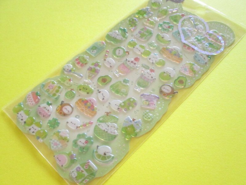 Photo1: Kawaii Cute Hapipi Choa Choa Pop Stickers Sheet Q-LiA *えなえな (11060） (1)