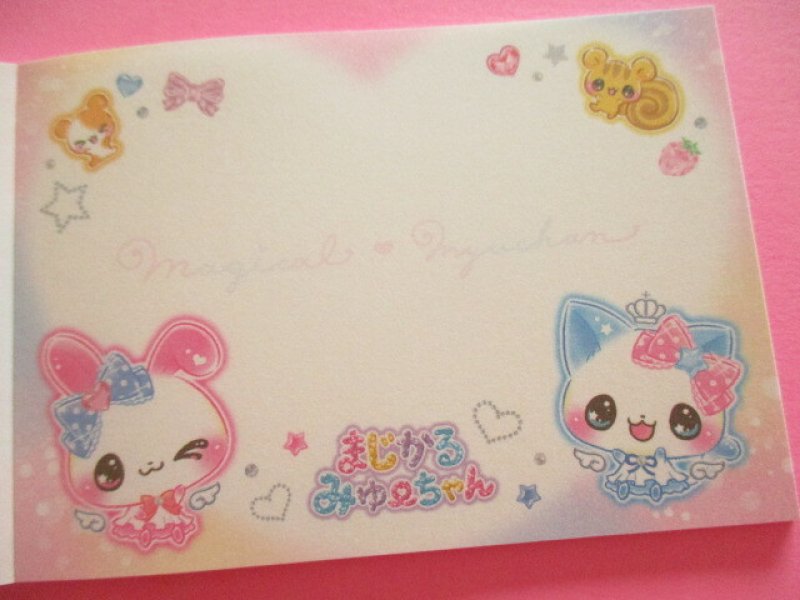 Photo2: Kawaii Cute Mini Memo Pad まじかるみゅーちゃん Crux *きらきらエンジェル (141643)