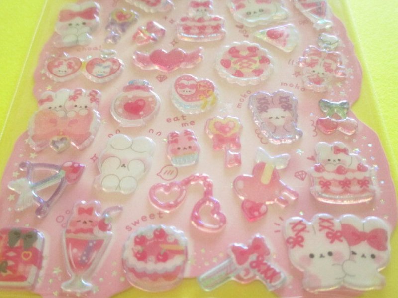 Photo2: Kawaii Cute Hapipi Choa Choa Pop Stickers Sheet Q-LiA *うさうさ (11057)