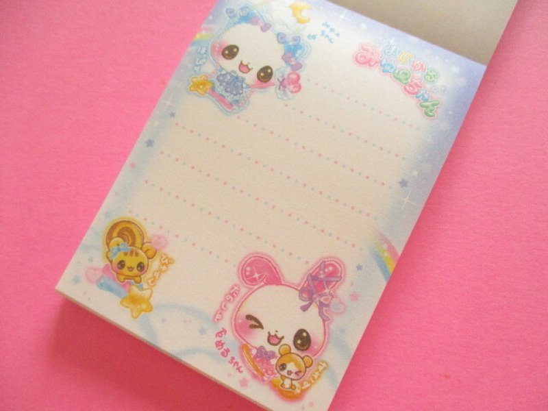 Photo1: Kawaii Cute Mini Memo Pad まじかるみゅーちゃん Crux *ほしぞらマジック (141644)
