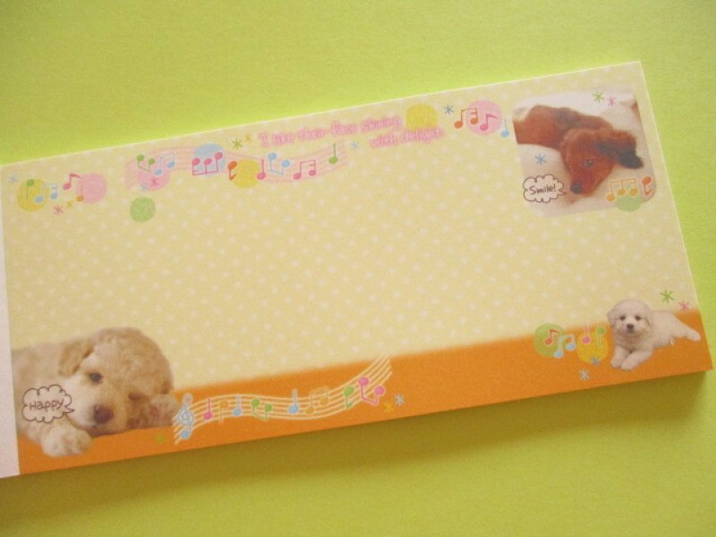 Photo2: Kawaii Cute Banknotes Memo Pad San-x *Wan Wan Wanco !! (MH33102)