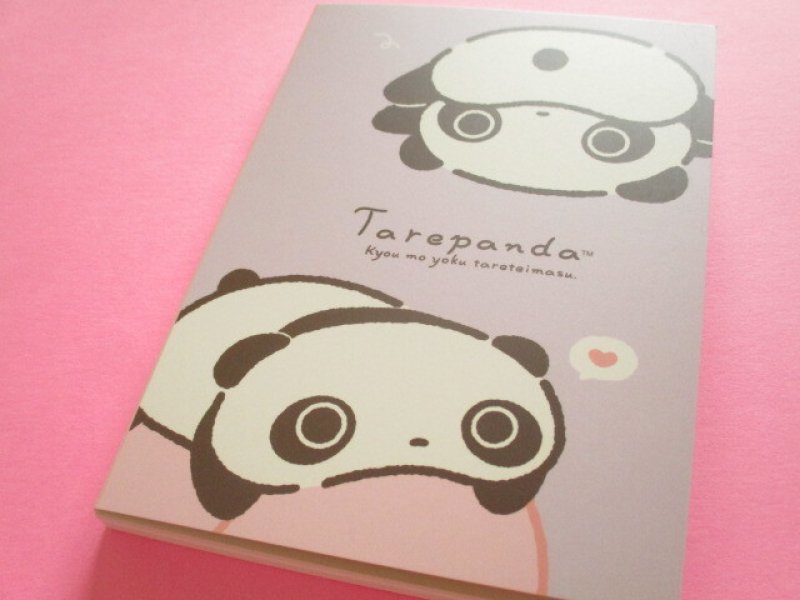 Photo1: Kawaii Cute Large Memo Pad Tarepanda San-x *いつものたれぱんだ (MH34501) (1)