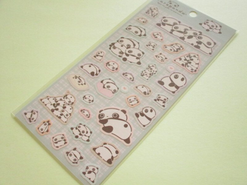 Photo1: Kawaii Cute Stickers Sheet Tarepanda San-x *いつものたれぱんだ (SE76302) (1)