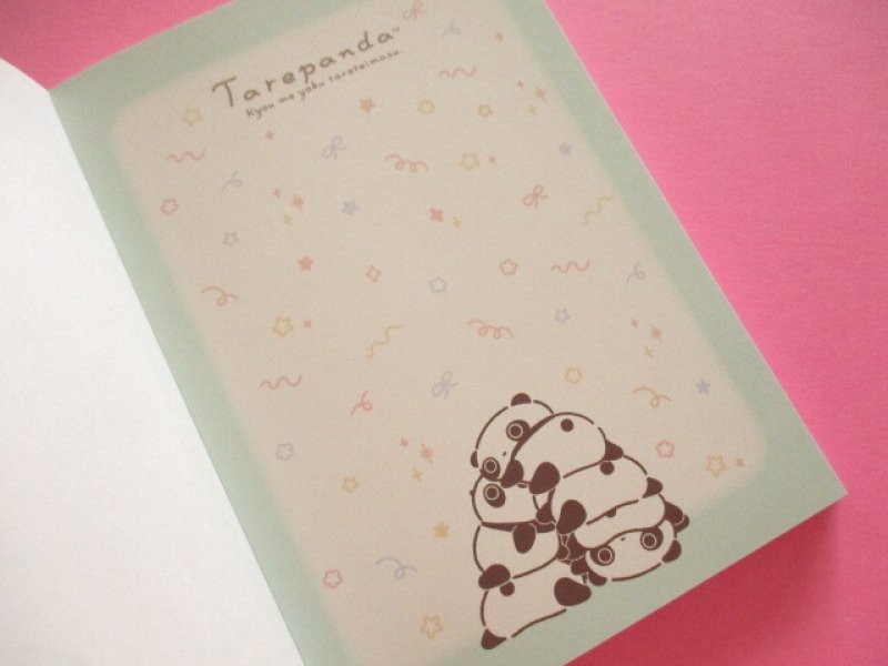 Photo1: Kawaii Cute Large Memo Pad Tarepanda San-x *いつものたれぱんだ (MH34502)