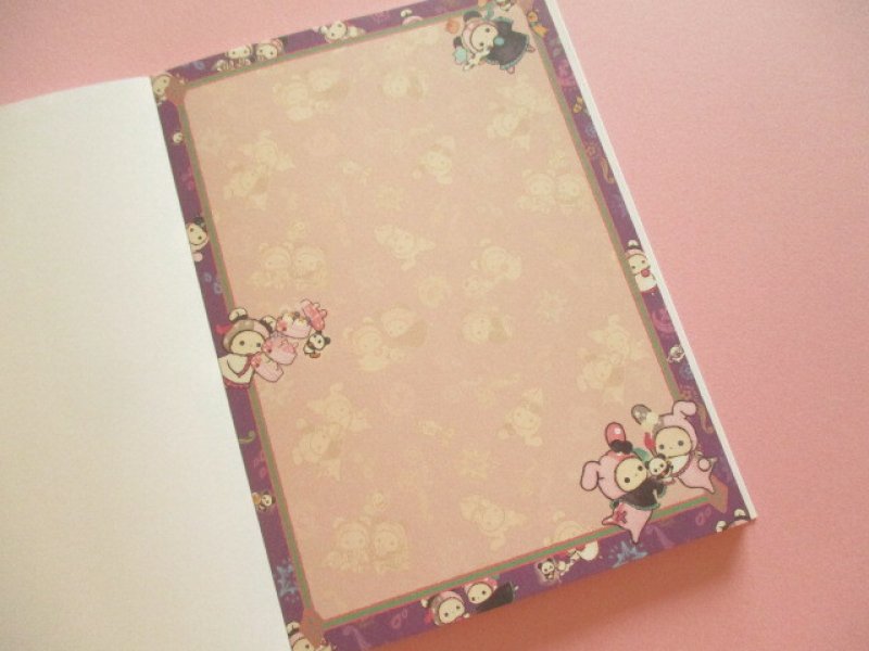 Photo2: Kawaii Cute Large Memo Pad Sentimental Circus San-x *今夜、白黒子熊座ティ―サロンで (MH34001)