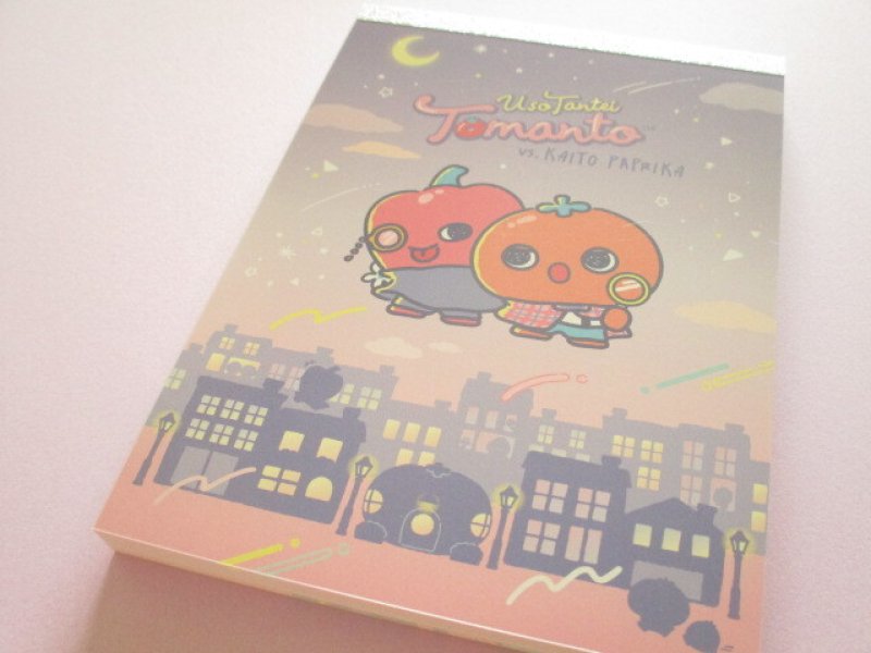 Photo1: Kawaii Cute Large Memo Pad うそ探偵 Tomanto San-x *トマントvs怪盗パプリカ (MH34601) (1)