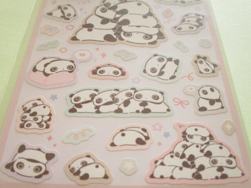 Photo2: Kawaii Cute Stickers Sheet Tarepanda San-x *いつものたれぱんだ (SE76301)