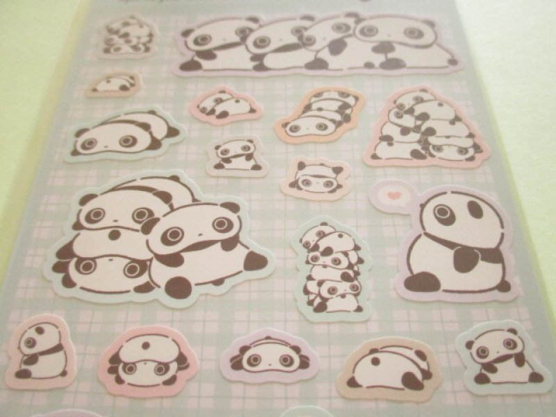 Photo1: Kawaii Cute Stickers Sheet Tarepanda San-x *いつものたれぱんだ (SE76302)