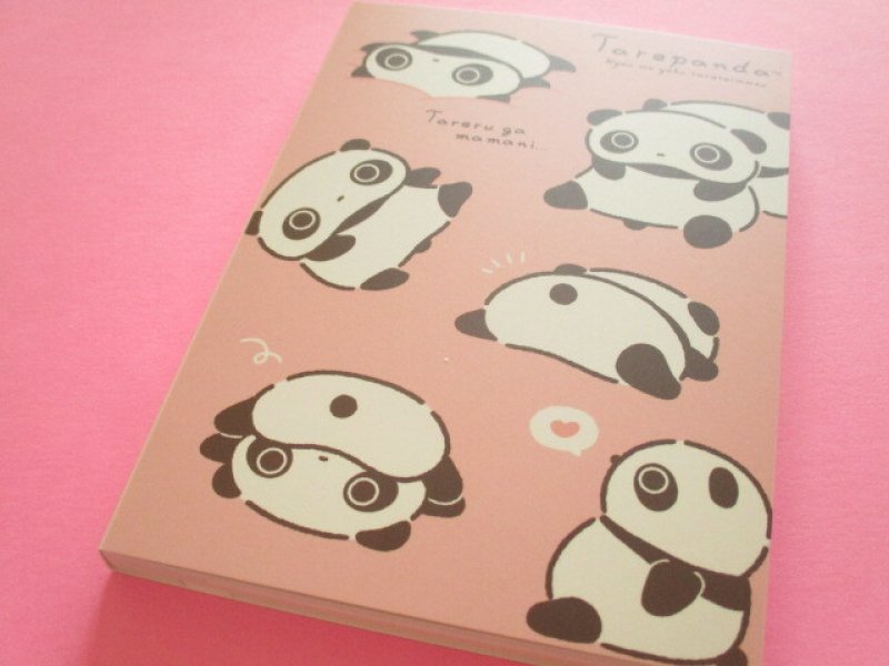 Photo1: Kawaii Cute Large Memo Pad Tarepanda San-x *いつものたれぱんだ (MH34502) (1)