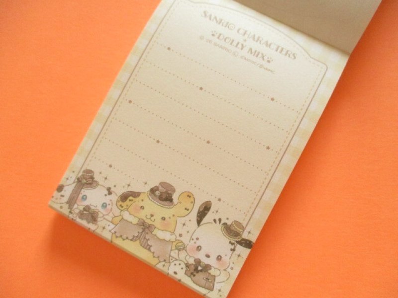 Photo1: Kawaii Cute Mini Memo Pad Sanri Characters Crux *Dolly Mix (141476)