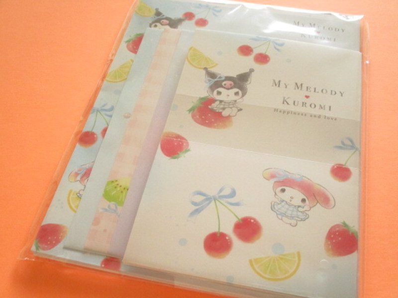 Photo1: Kawaii Cute Letter Set  My Melody & Kuromi Sanrio *Mix (140349) (1)