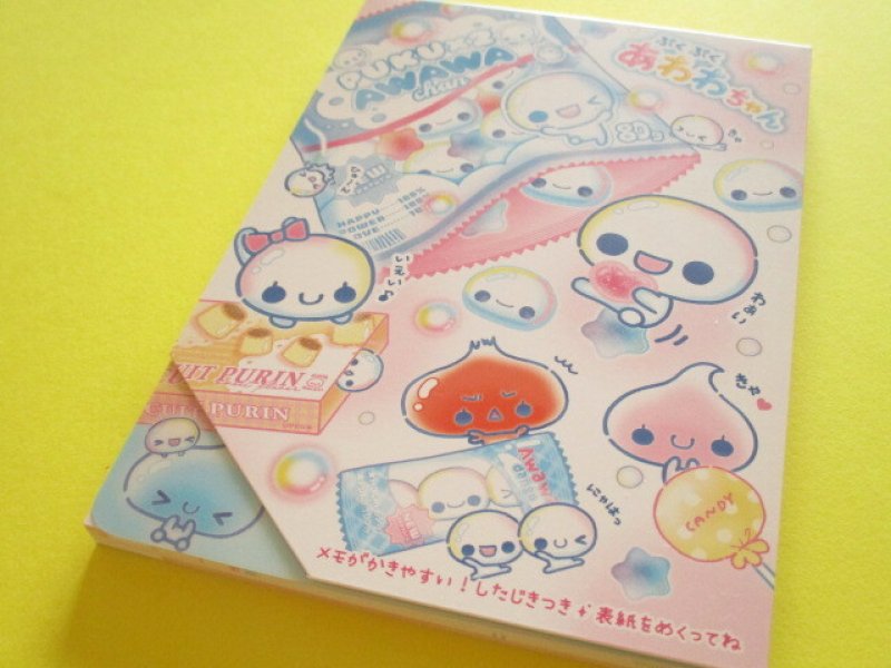 Photo1: Kawaii Cute Large Memo Pad Kamio Japan *あわわちゃん (234126) (1)