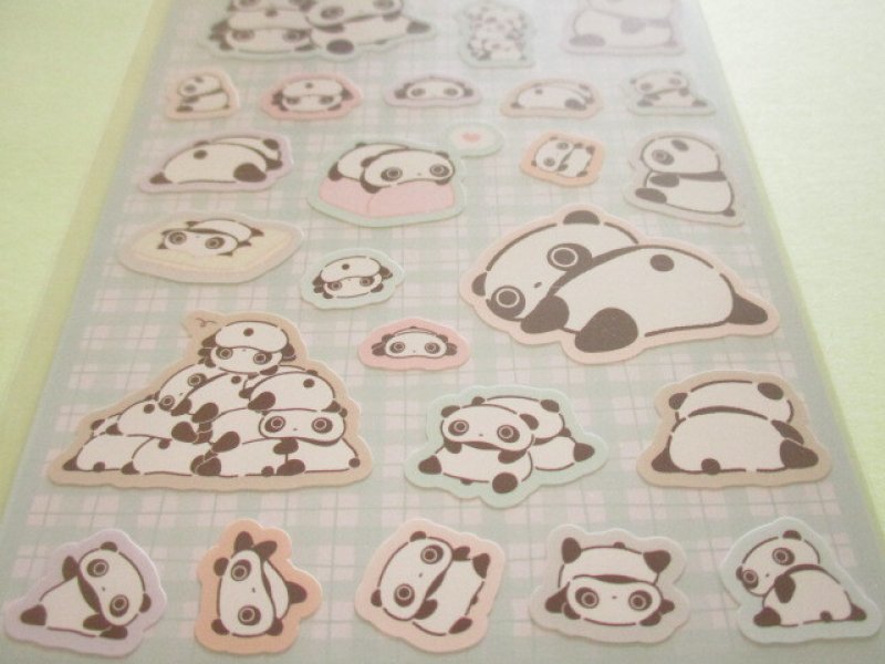 Photo2: Kawaii Cute Stickers Sheet Tarepanda San-x *いつものたれぱんだ (SE76302)
