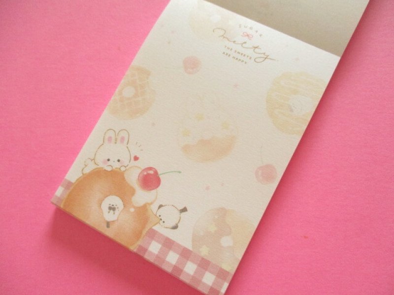Photo1: Kawaii Cute Petit Memo Pad Q-LiA *Sugar Melty (10104)