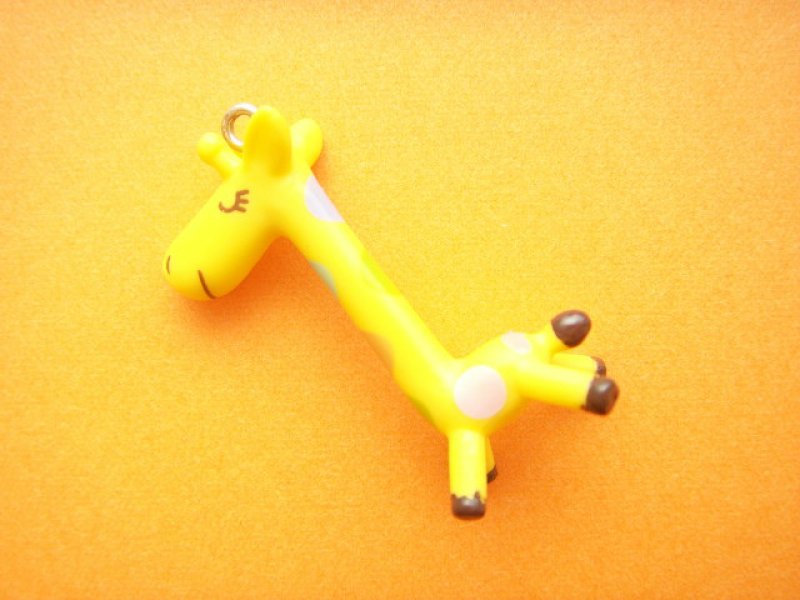 Photo1: Kawaii Cute Giraffe Charm Craft Supplies  (1)