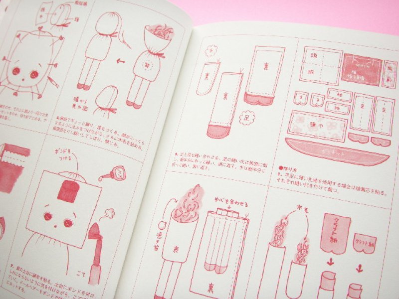 Photo2: Bunka Dolls Japanese Book Ringo Hime to Kingyo Hime