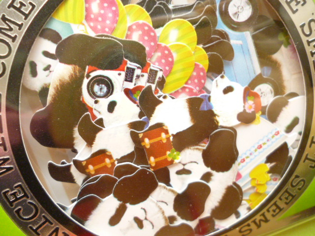 Photo: Kawaii Cute PHOTRIP Sticker Flakes Sack Q-LiA *Panda  (61535)