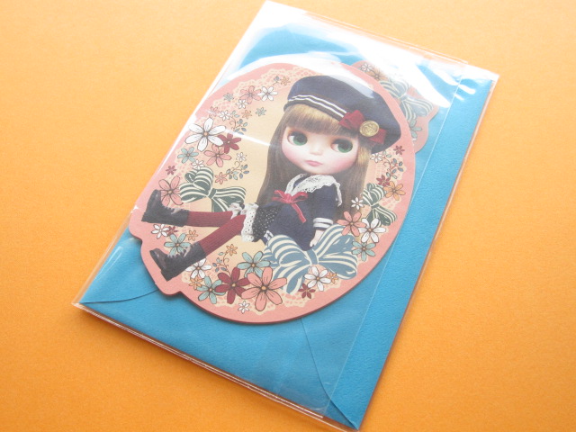 Photo1: Kawaii Cute Blythe Greeting Message Card *Nimes