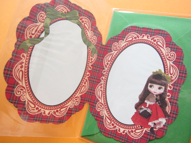 Photo: Kawaii Cute Blythe Greeting Message Card *Red Delicious