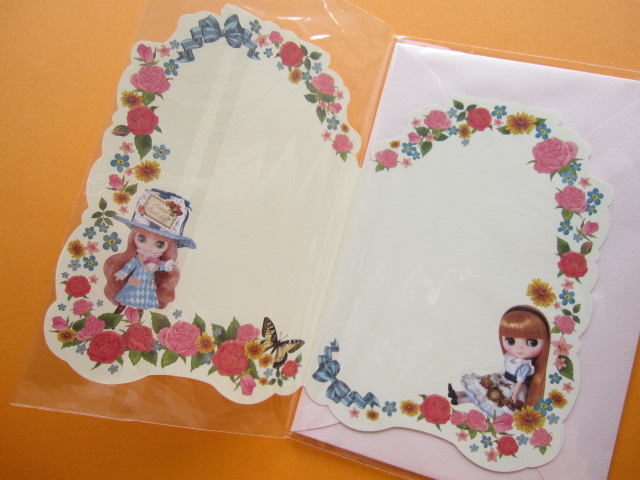 Photo: Kawaii Cute Blythe Greeting Message Card *Ten Happy Memories 