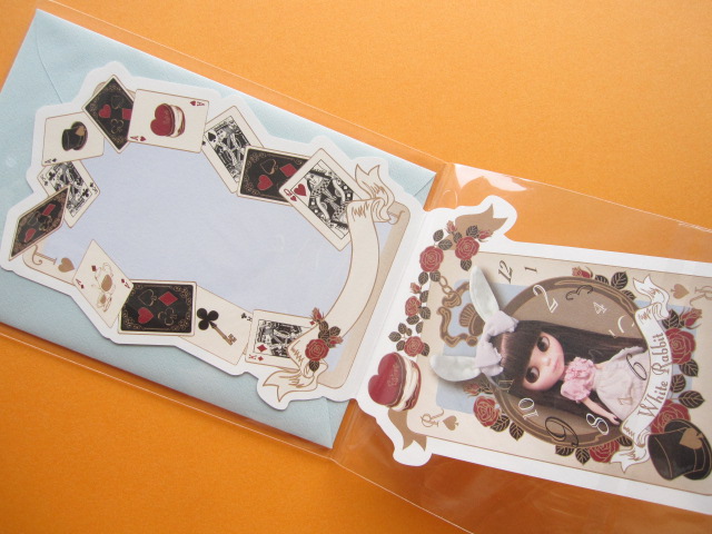 Photo: Kawaii Cute Blythe Greeting Message Card *The Playing Cards