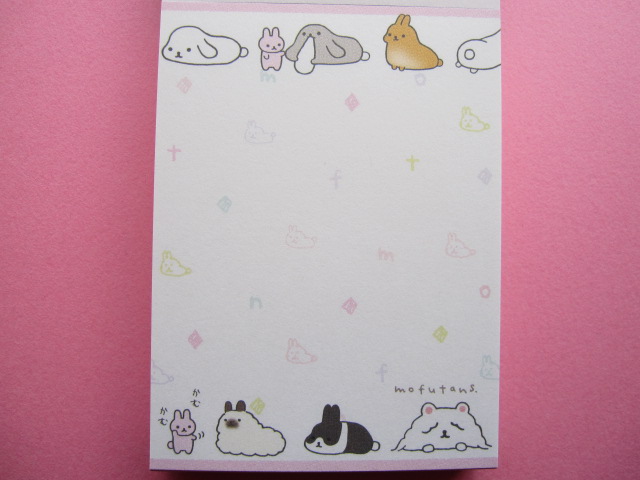 Photo: Kawaii Cute Mini Memo Pad San-x *Mofutans  (MM 24501-04)