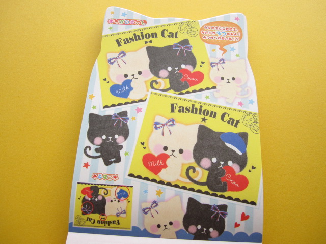 Photo: Kawaii Cute Large Memo Pad Crux *Fashion Cat (01722)