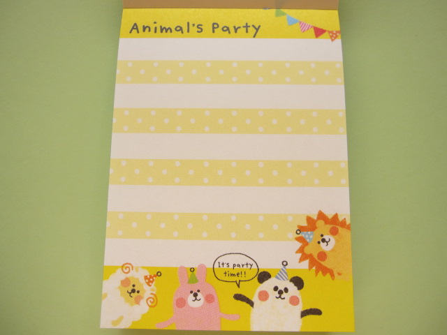 Photo: Kawaii Cute Mini Memo Pad Crux *Animal's Party (28560)