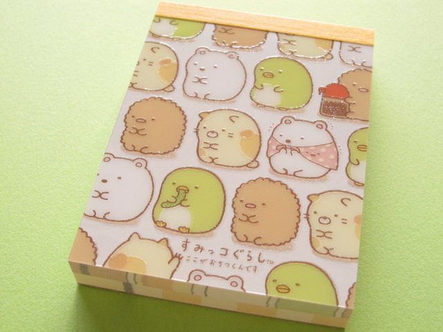 Photo1: Kawaii Cute Mini Memo Pad San-x *Sumikkogurashi (MM 26801-03)